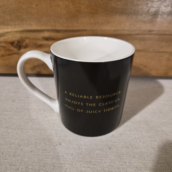 Lenox Kate Spade Things We Love News Well-Read Tote Mug - Picture 2 of 4